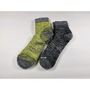 Bombas Hex Tec Hike Hiking Quarter Socks Lot Of 2 Pairs Size XL